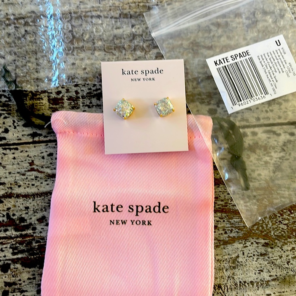 New Kate Spade stud earrings.